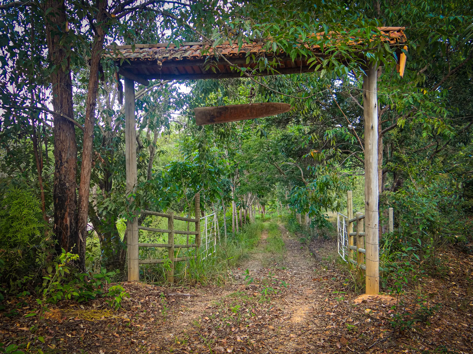 Entrada da Chácara